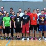 Gruppenfoto beim Ultimate Frisbee Turnier in Fulda