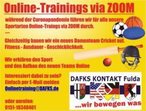 Online-Trainings via ZOOM