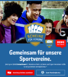 Scheine für Vereine